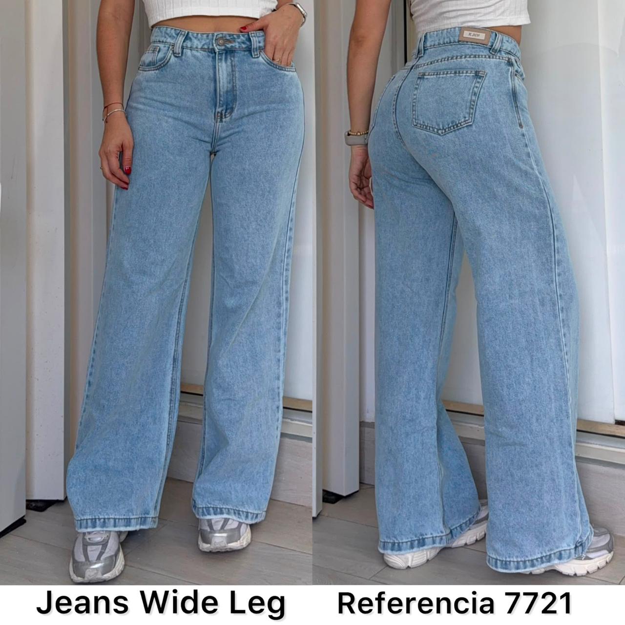 Ref. 7721 PN DAMA JEANS BOTA RECTA PREMIUM