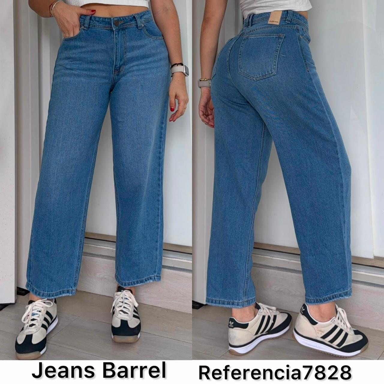 Ref. 7828 PN DAMA JEANS BARREL PREMIUM