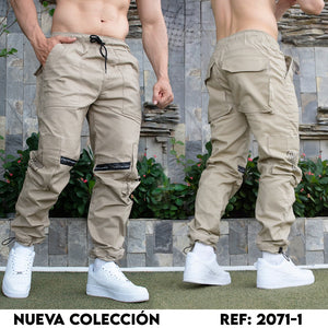 PANTALON CARGO DE HOMBRE 2071-1