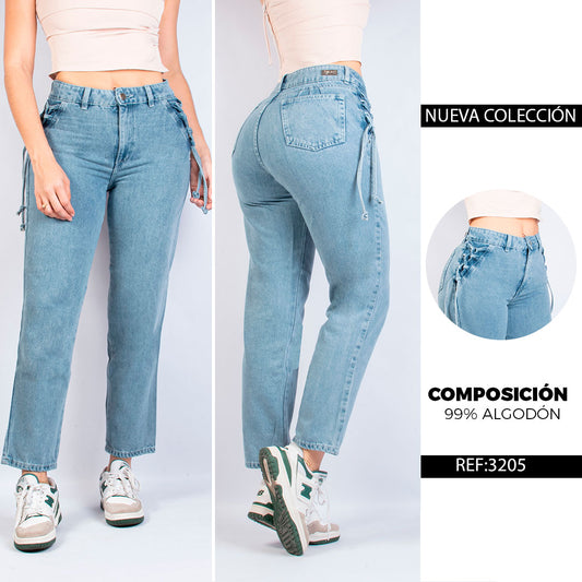 Kara pelileo jeans - modelo de control abdomen alto y abdomen bajo