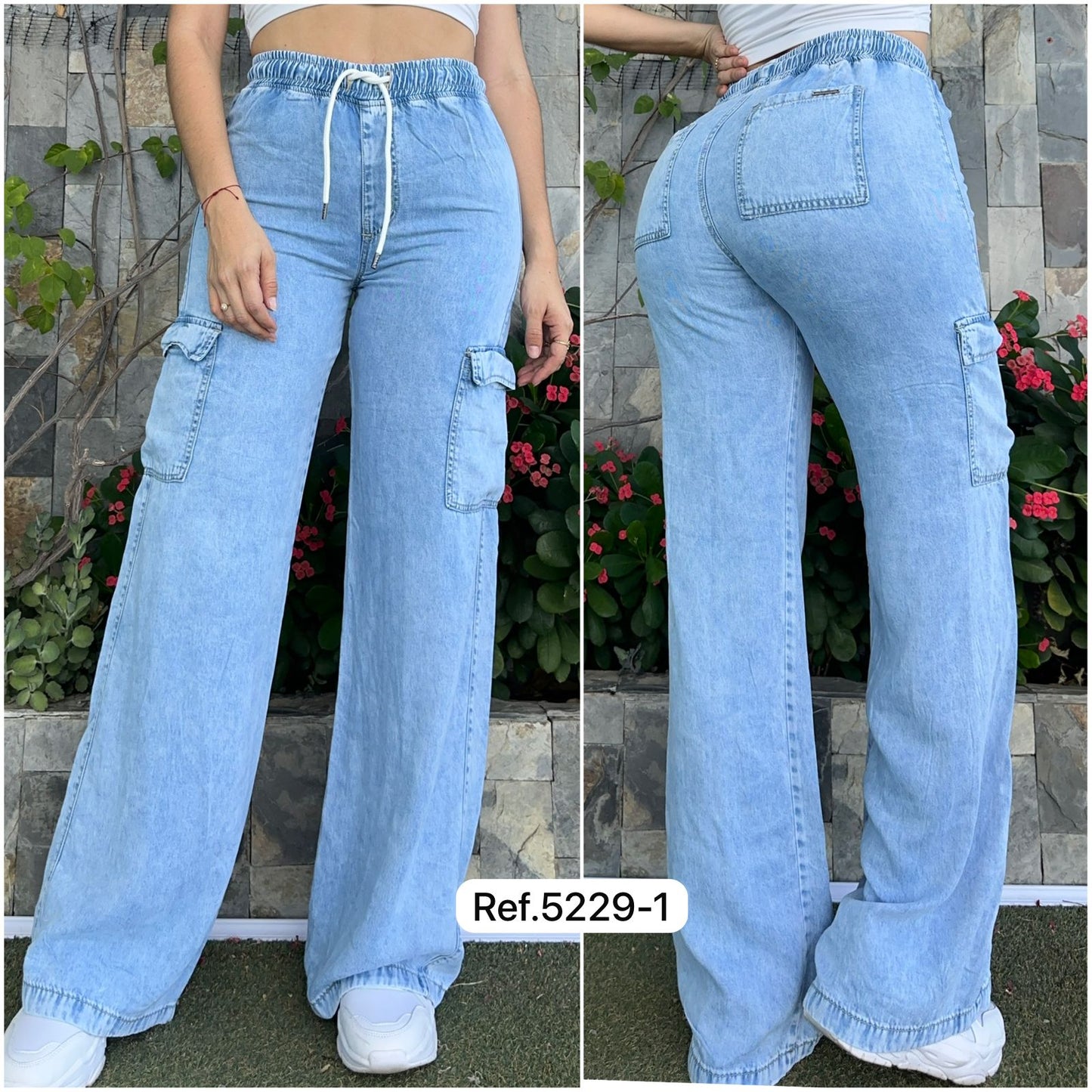 5229-1 PN DAMA JEANS BOTA RECTA