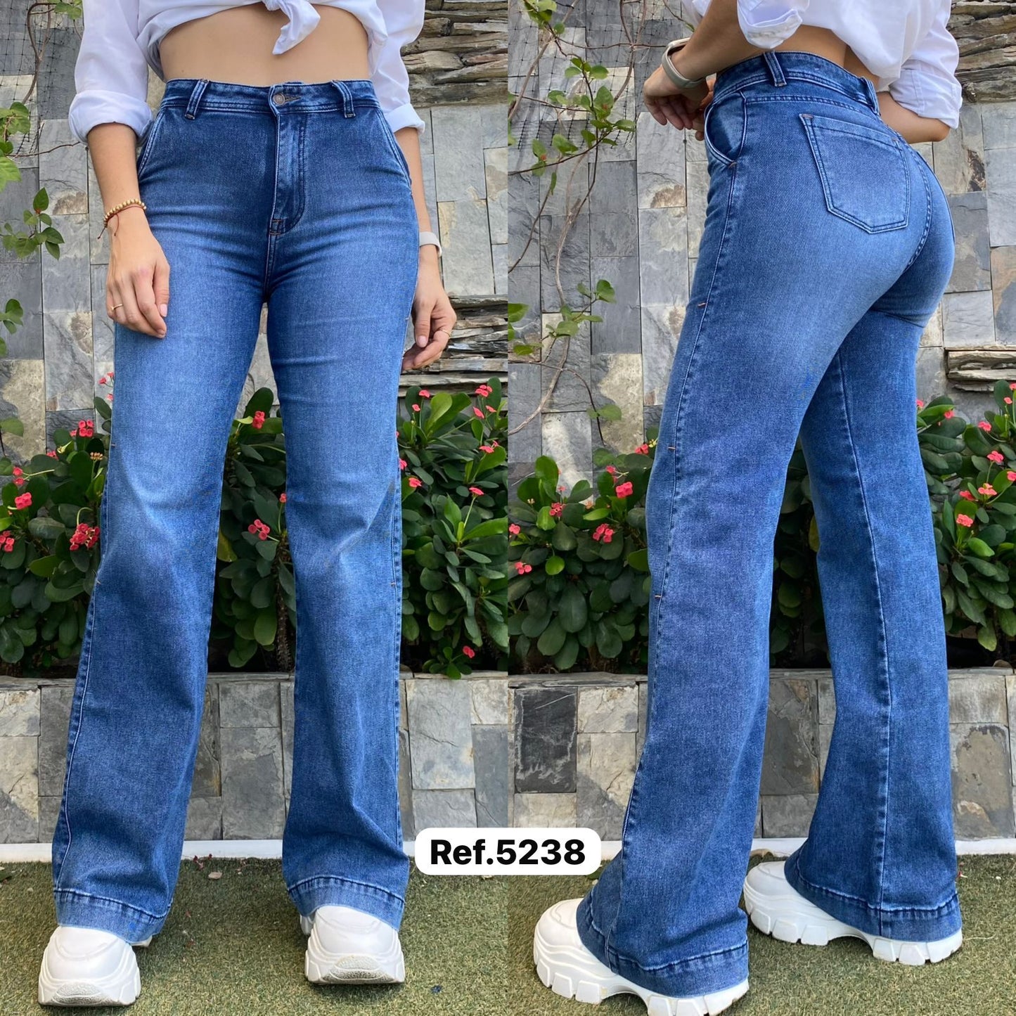 PN DAMA JEANS BOTA RECTA 5238