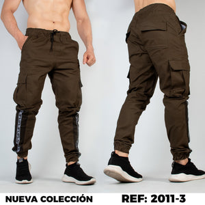 PANTALON CARGO DE HOMBRE 2011-3