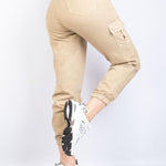 PD 136 JOGGER CARGO 1 BOT BEIGE