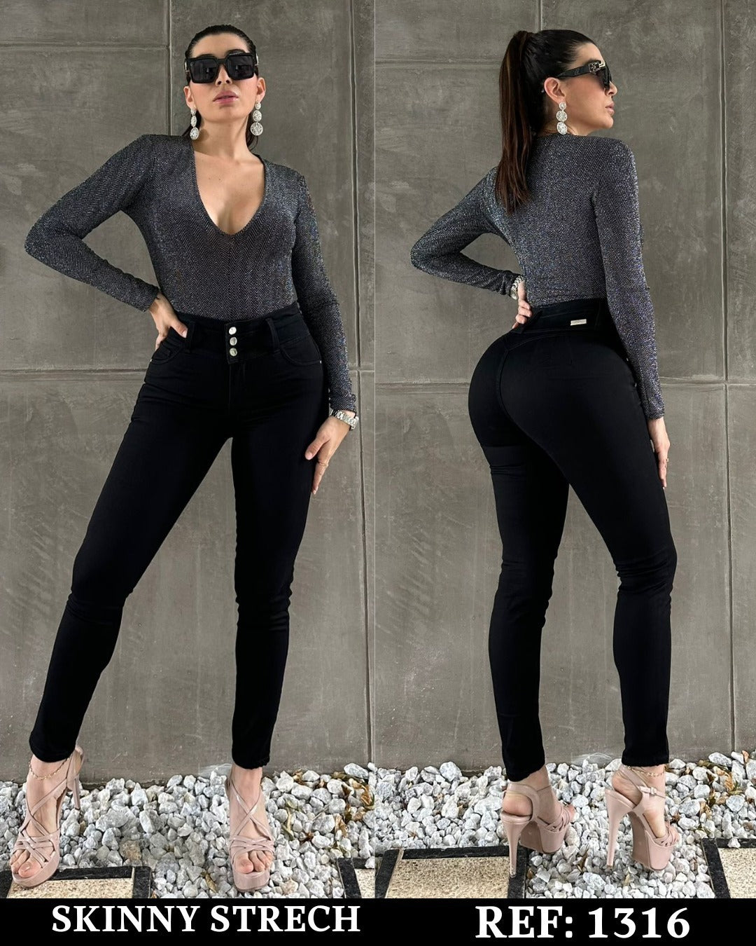 1316 PN DAMA SKINNY JEANS