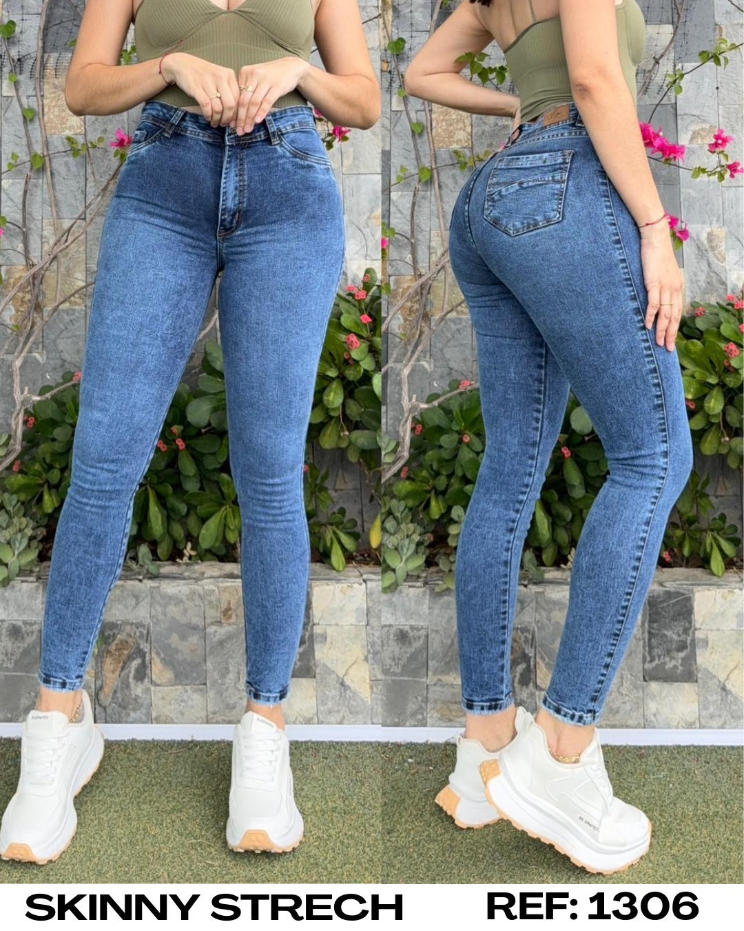 1306  PN DAMA SKINNY JEANS