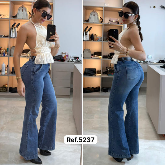 5237 PN DAMA JEANS PREMIUM BOTA RECTA