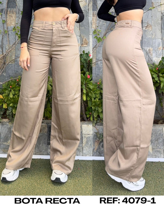 4079-1  KAKI PN DAMA BOTA RECTA PREMIUM