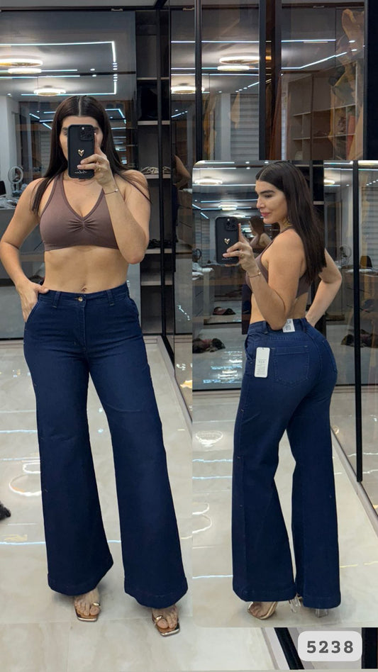 5238 PN DAMA JEANS BOTA RECTA PREMIUM