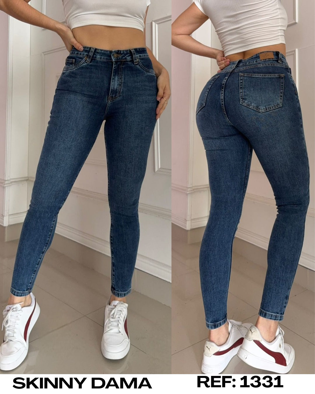 Ref. 1331  PN DAMA JEANS SKINNY
