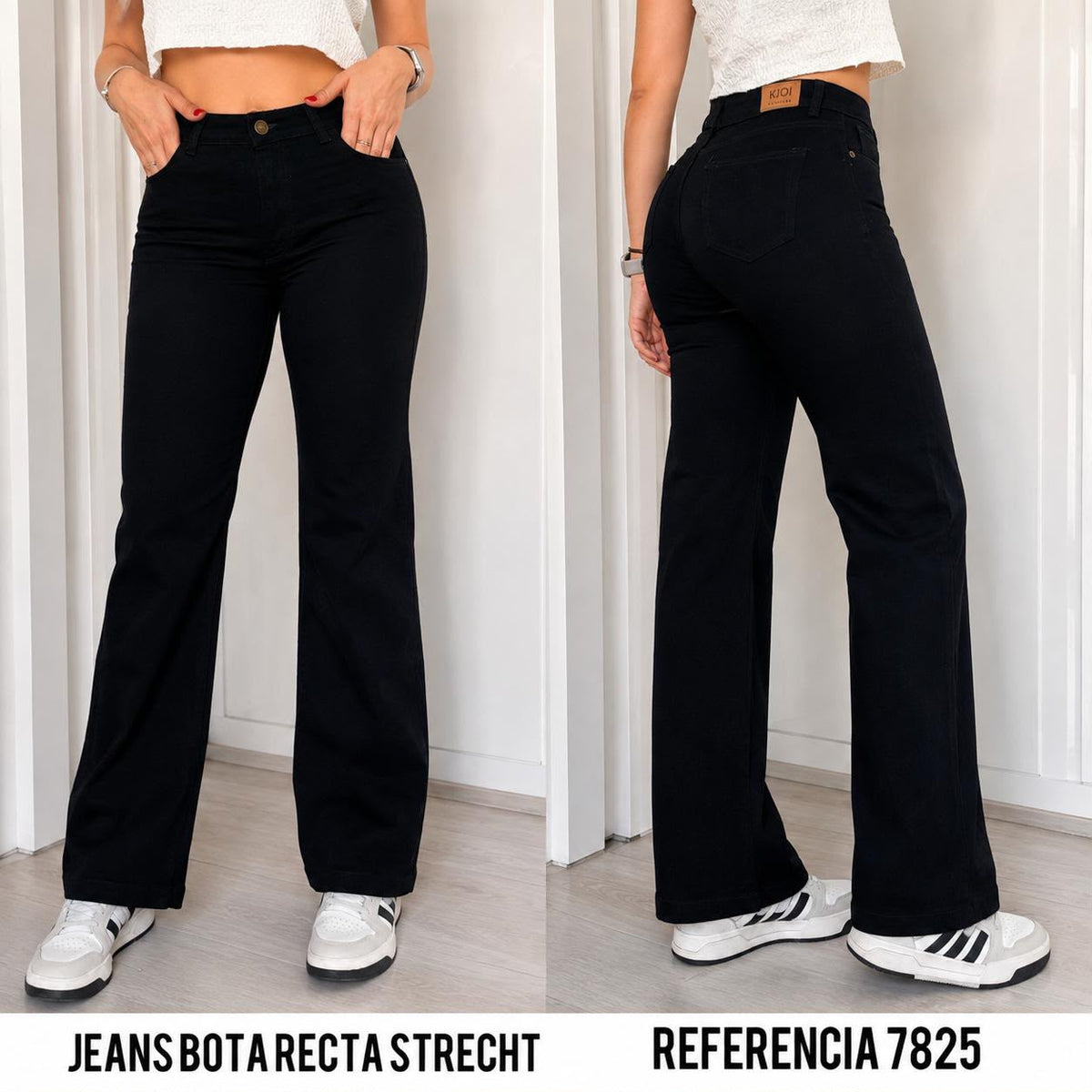 Ref. 7825 PN DAMA JEANS FLARE STRECTH PREMIUM