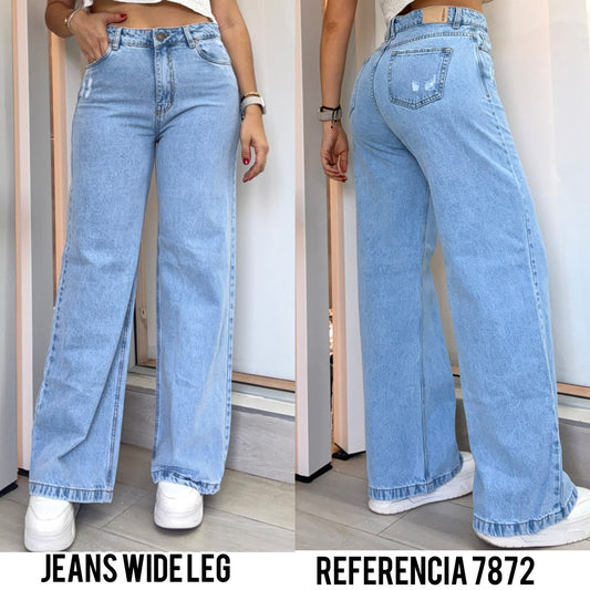 Ref. 7872 PN DAMA JEANS BOTA RECTA PREMIUM