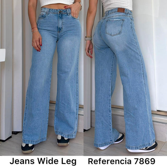 Ref. 7869 PN DAMA JEANS BOTA RECTA PREMIUM
