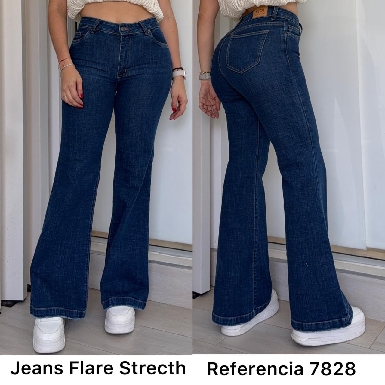 Ref. 7820  PN DAMA JEANS FLARE