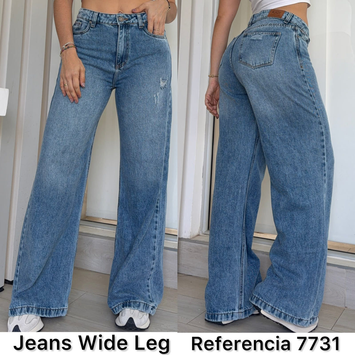 Ref. 7731  PN DAMA JEANS WIDE LEG