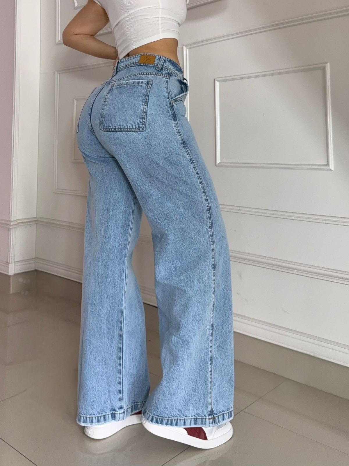 4076 PN DAMA JEANS PREMIUM BOTA RECTA